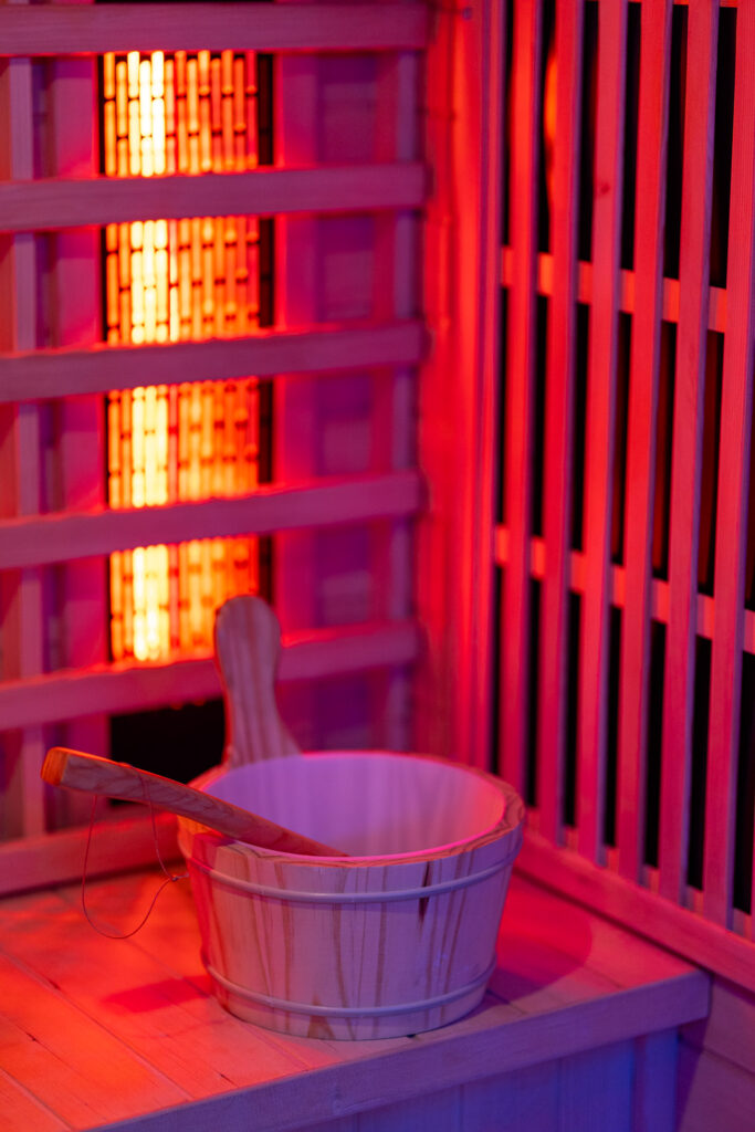 Sauna na podczerwień IR w Stanicy Kresowej Chreptiów